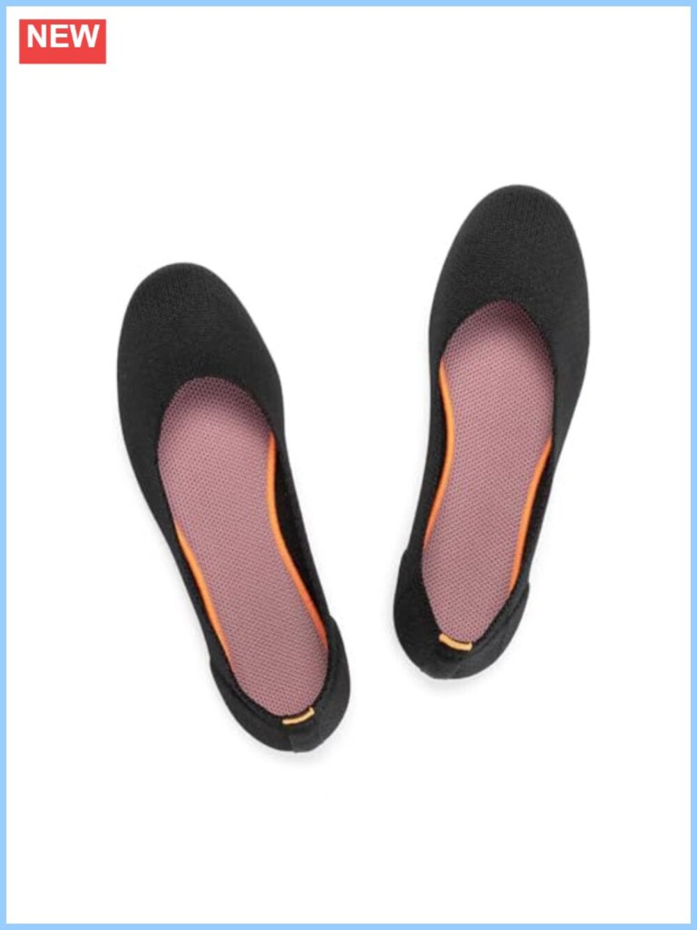 Women's Knit Ballet Flats Round Toe Slip On Comfort Dress Shoes
